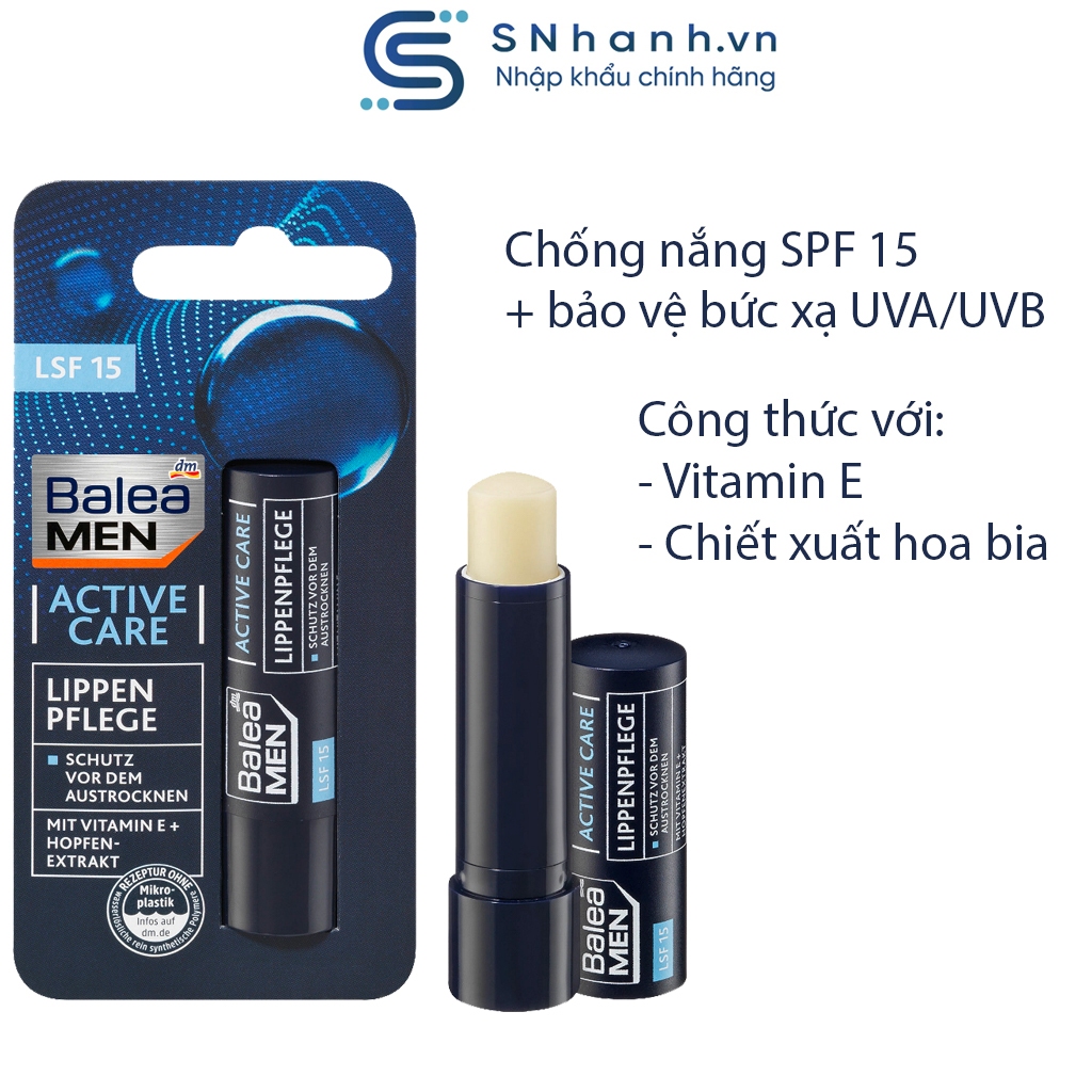 Son dưỡng môi Balea Đức 4,8g