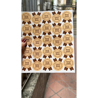 Set 2 tờ tem handmade tờ lớn 50 con tem