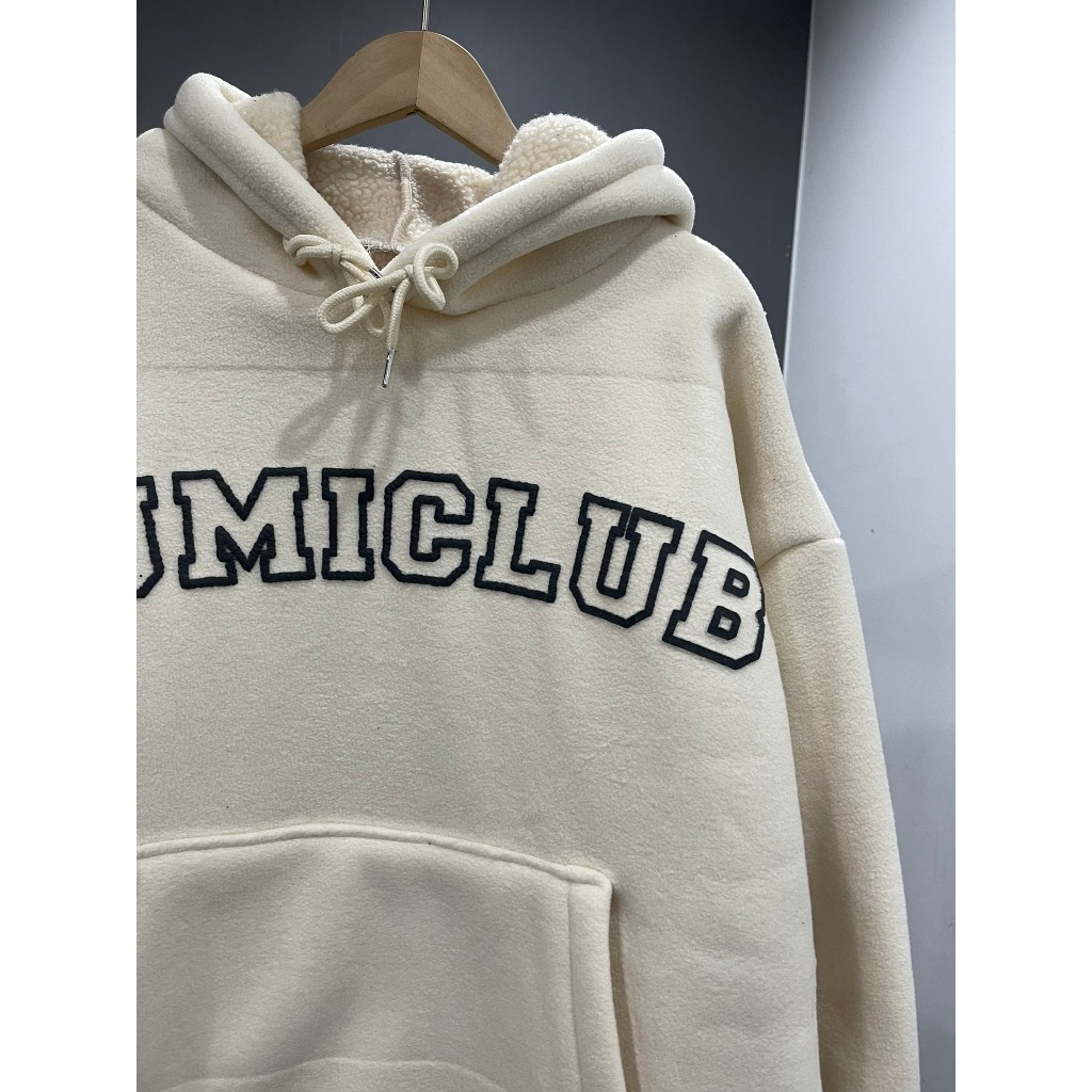 ÁO HOODIE BABY LÔNG MÀU BE LUMICLUB ĐEN A658