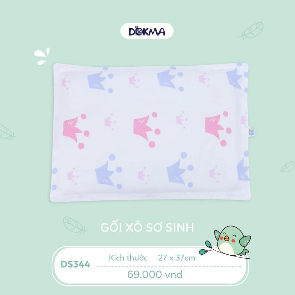 Gối xô Dokma mềm mại, thấm hút mồ hôi cho bé