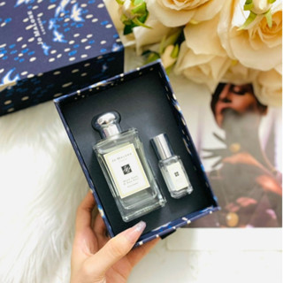 Set Nước Hoa Jo Malone London Wood Sage & Sea Salt Cologne ( 100ml x 9ml ) - Scent of Perfumes
