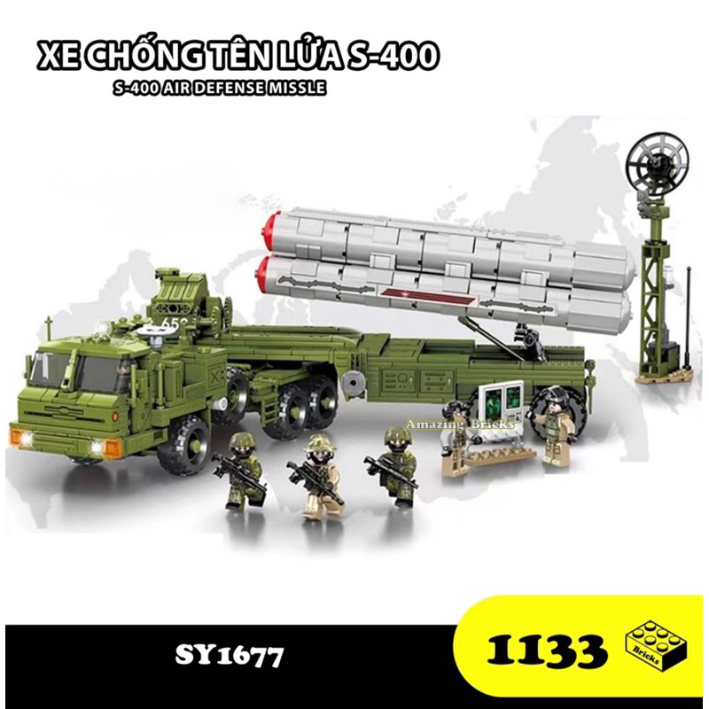 Lego xe phòng không S400 _ hàng nguyên hộp