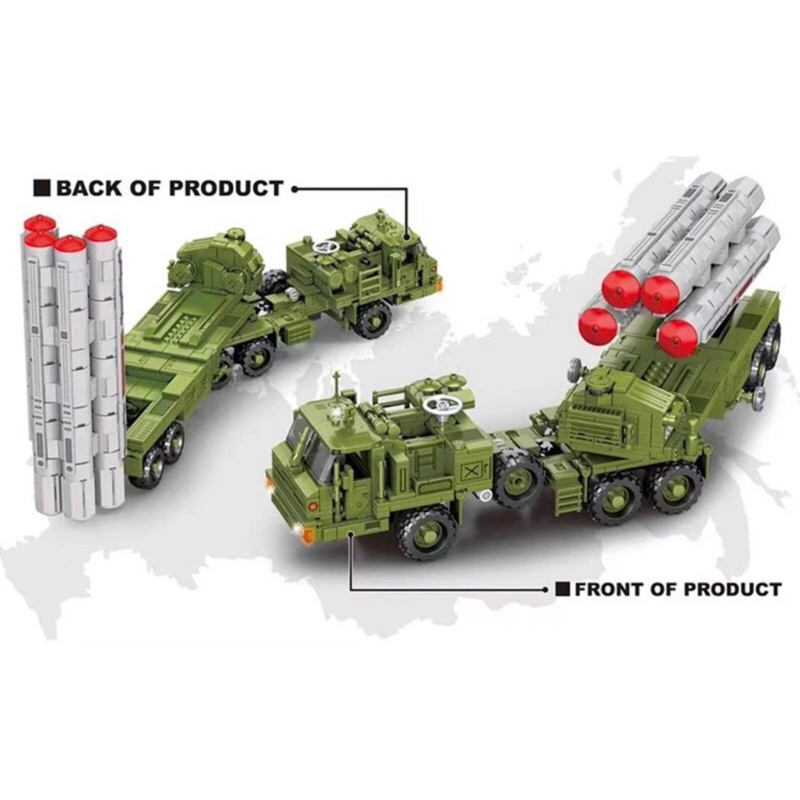 Lego xe phòng không S400 _ hàng nguyên hộp