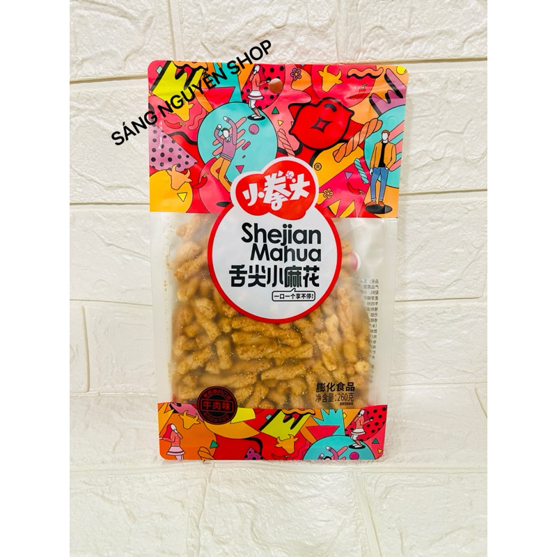 Bánh Quẩy que Shejian Mahua 260g