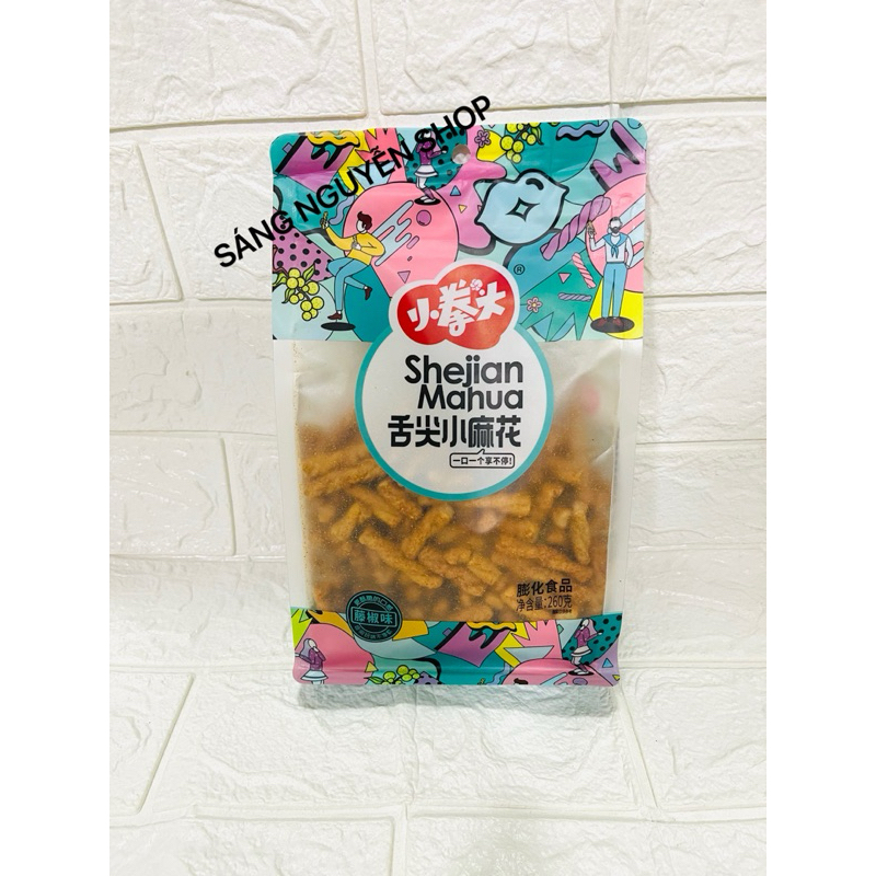 Bánh Quẩy que Shejian Mahua 260g
