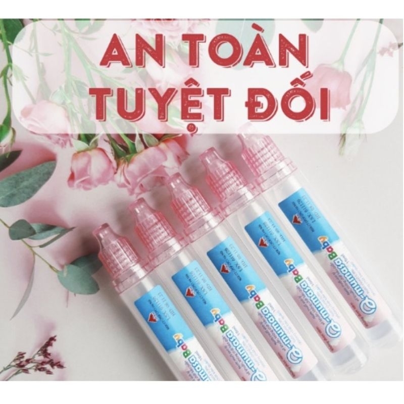 Q Mumasa Baby Nước muối sinh lý vô khuẩn Q-mumasa an toàn cho bé sơ sinh