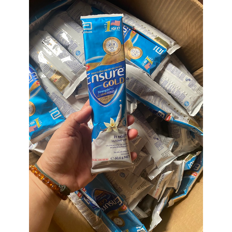 Ensure hương vani ít ngọt mẫu mới date mới.