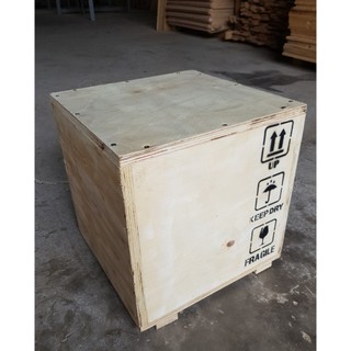 Kiện gỗ -  Thùng gỗ đựng hàng - Hộp gỗ pallet đa năng - Box chế loa kích thước 50x40x40cm