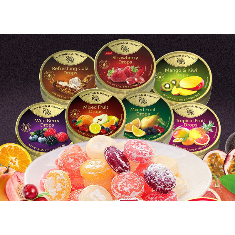 Kẹo ngậm hộp thiếc hộp 50gr