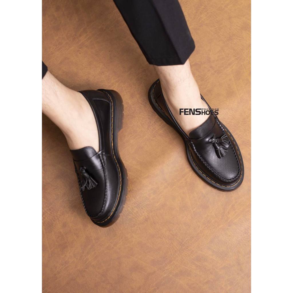 Giày Loafer da bò cao cấp, đế kếp êm chống trượt khuôn độc quyền Bảo hành chính hãng 24 tháng