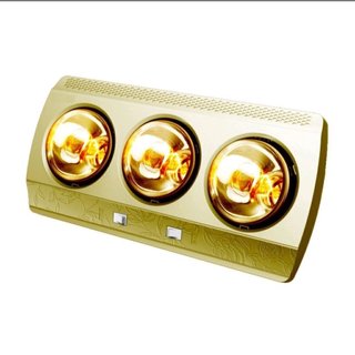 Đèn sưởi nhà tắm cao cấp 2 bóng - 3 bóng