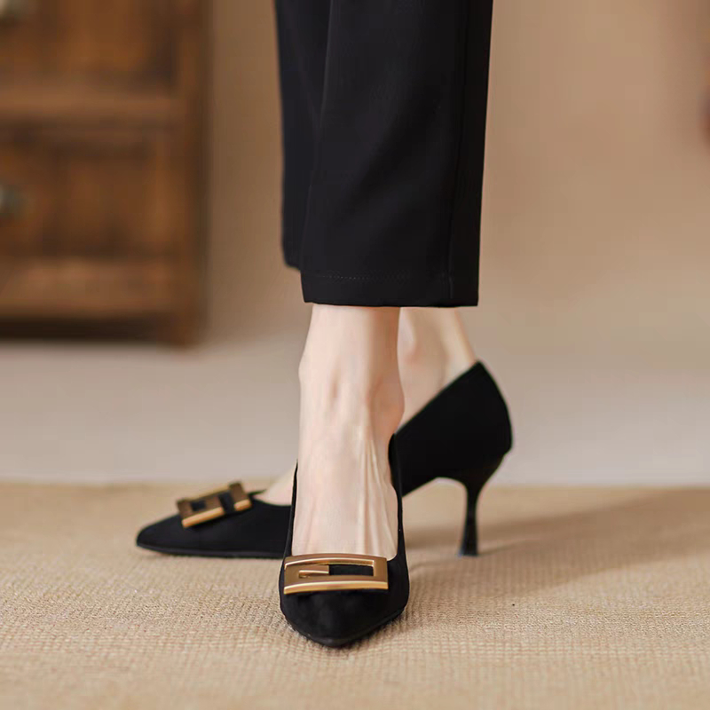 Giày cao gót chều cao 7cm, hàng QC full box fom 1.5 có kèm ảnh thật