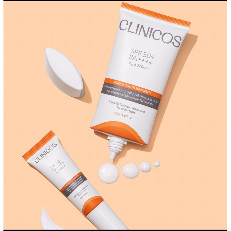 Kem Chống Nắng CLINICOS TONE UP Nâng Tone Tự Nhiên 50ml