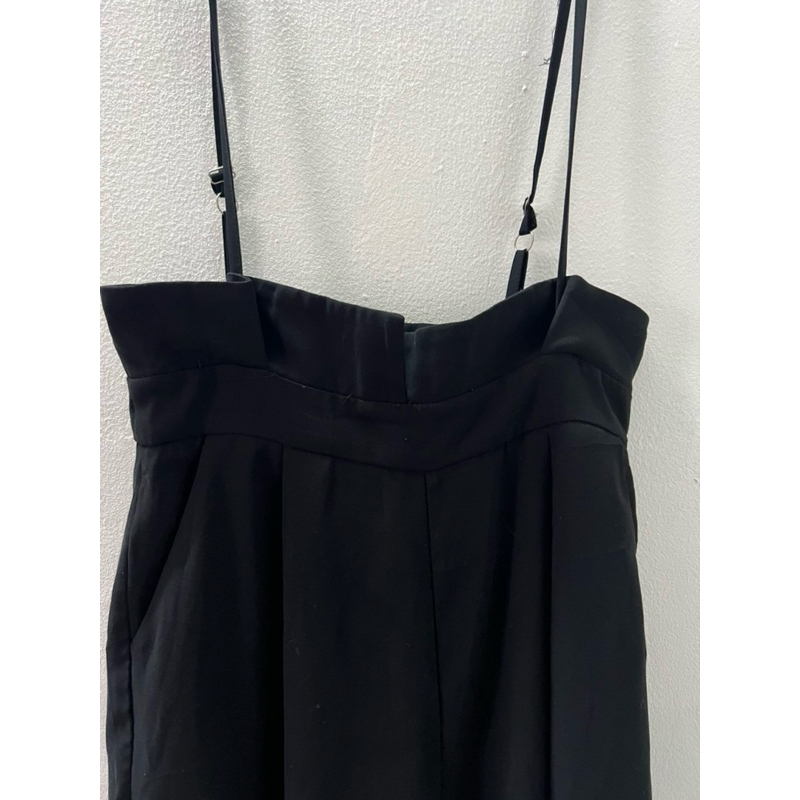 H2360 yếm dây đen si