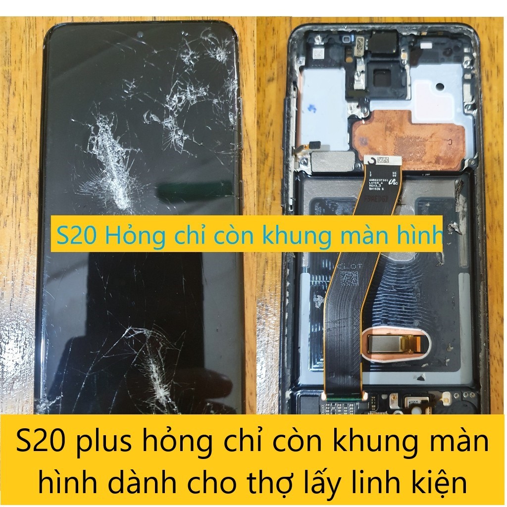 Điện Thoại Samsung S20 5G cũ vỡ màn hình giá rẻ - Ram 12gb - Bộ nhớ 128gb