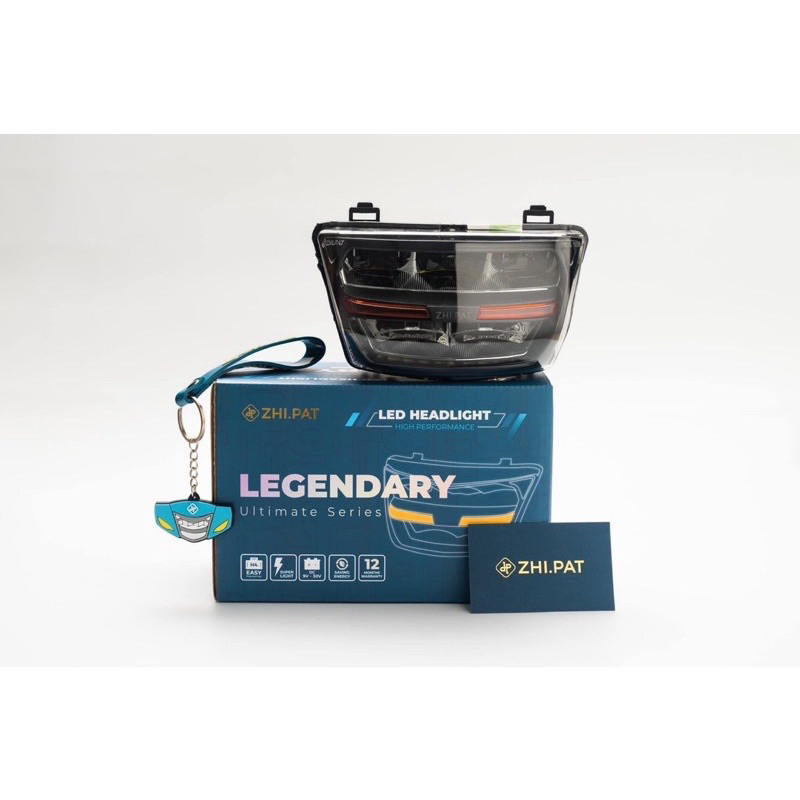 Choá pha đèn led 2 tầng wave 110 thái chính hãng zhipat