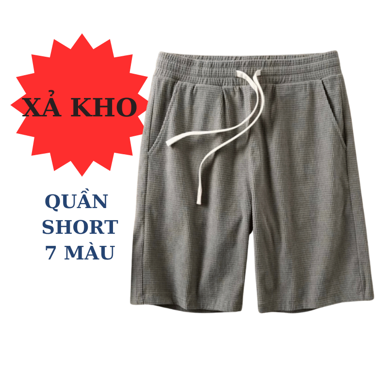 XẢ KHO Quần Short Nam Nữ thun xốp Bigsize 40-100Kg