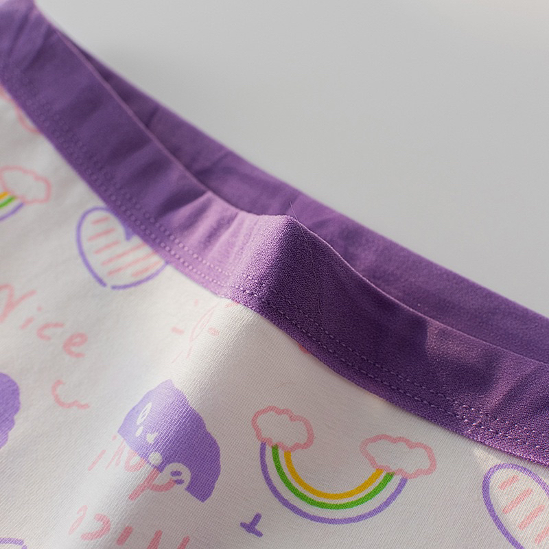 Combo 5 Quần Lót Cho Bé Gái 10kg-42kg. Quần Lót Cotton Cho Bé Gái