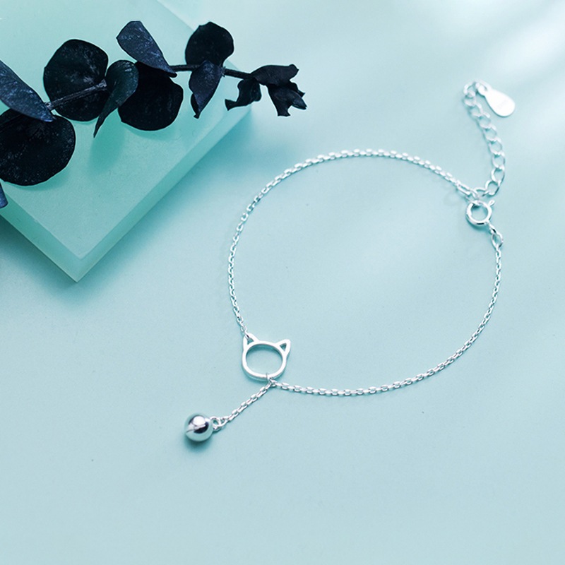 Lắc Chân Chuông Mèo Xinh Xắn Dễ Thương Cho Nữ Sinh V36