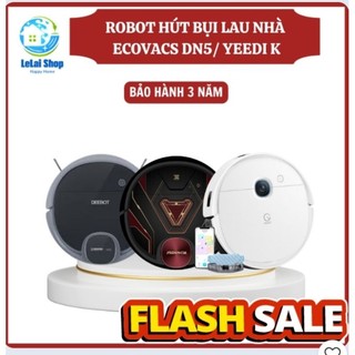 [HÀNG LOẠI 1] Robot Hút Bụi Lau Nhà Tự Động Thông Minh Ecovacs Deebot DN55/ DN58 Yeedi k780 Hàng Trưng Bày