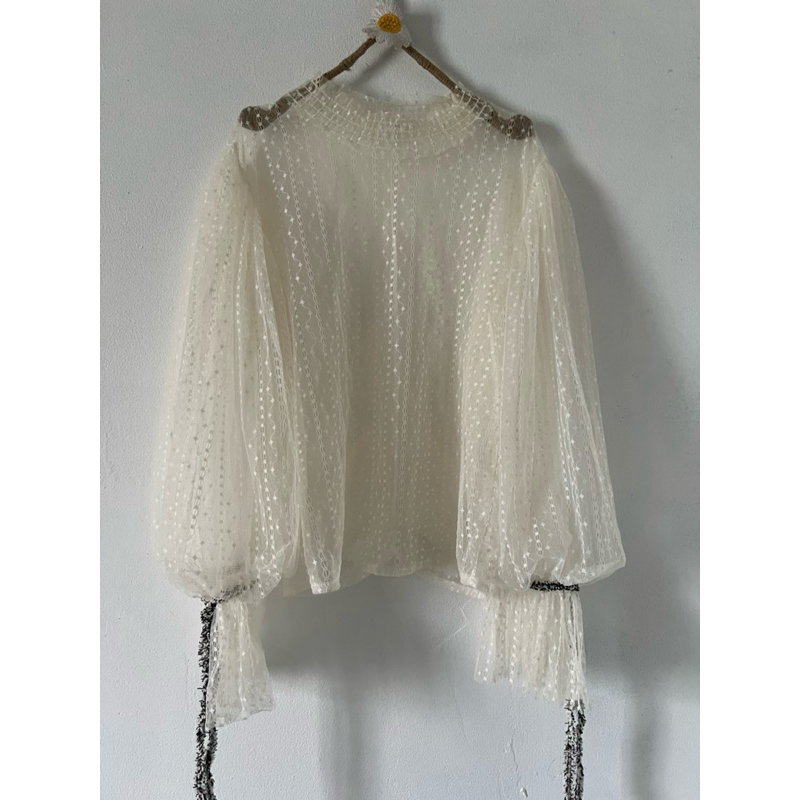 H2378 áo kiểu nữ dài tay