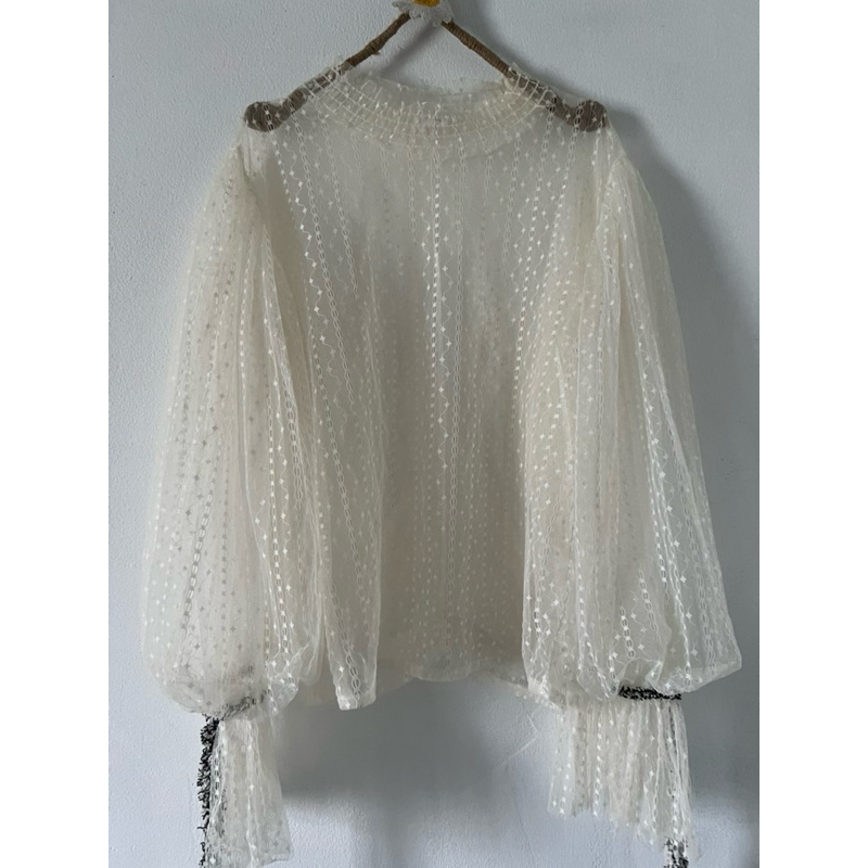 H2378 áo kiểu nữ dài tay