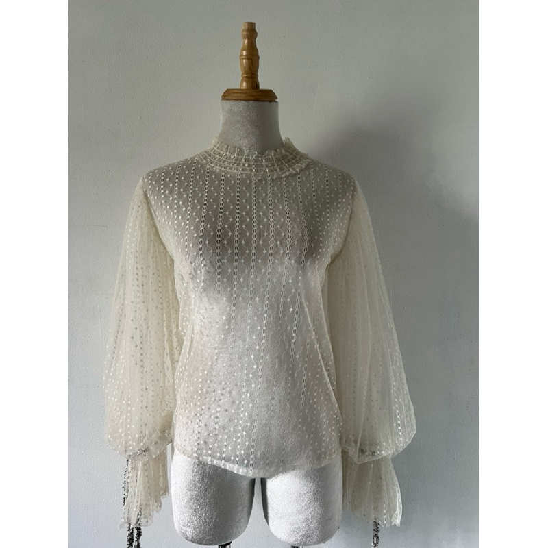 H2378 áo kiểu nữ dài tay