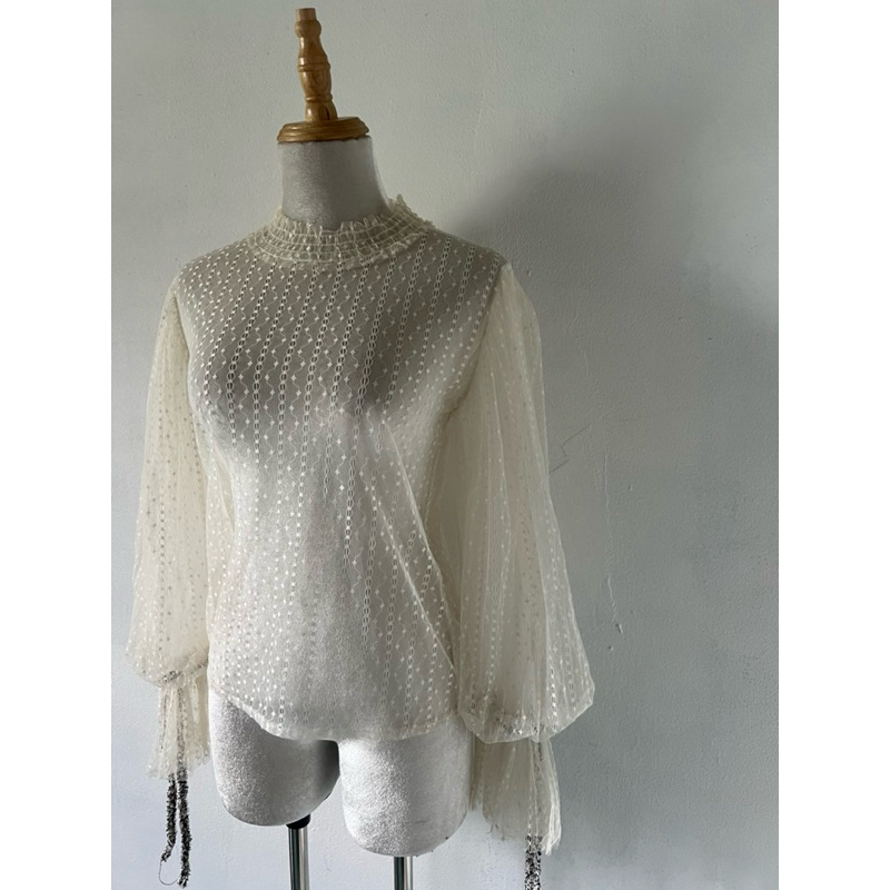 H2378 áo kiểu nữ dài tay