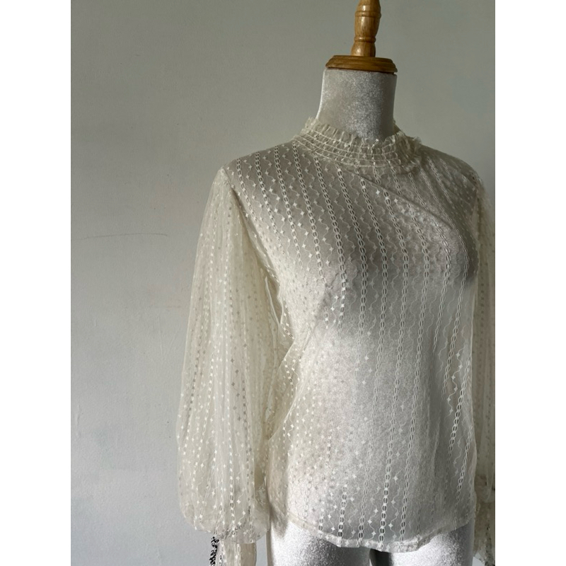 H2378 áo kiểu nữ dài tay