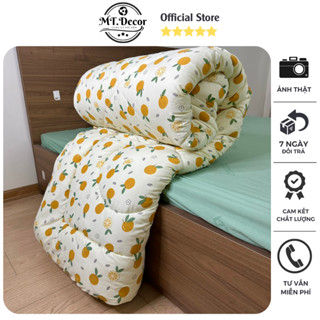 Chăn phao xơ đũi đậu nành mùa đông dày loại 1 siêu âm siêu nhẹ, chăn phao trần bông xơ trắng nguyên chất KT 200x220cm