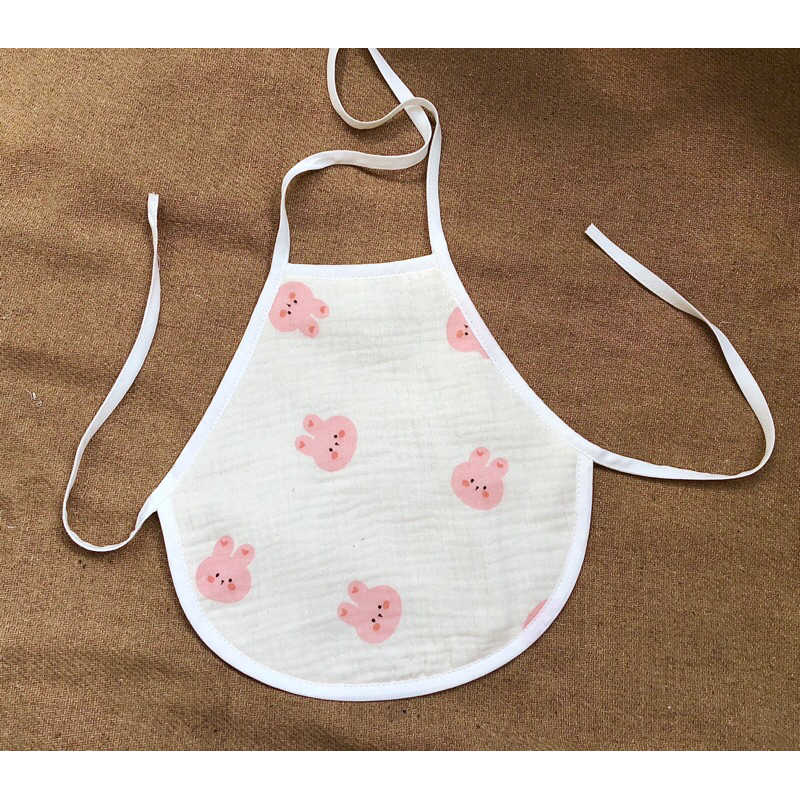Yếm Xô muslin 4 lớp cho bé