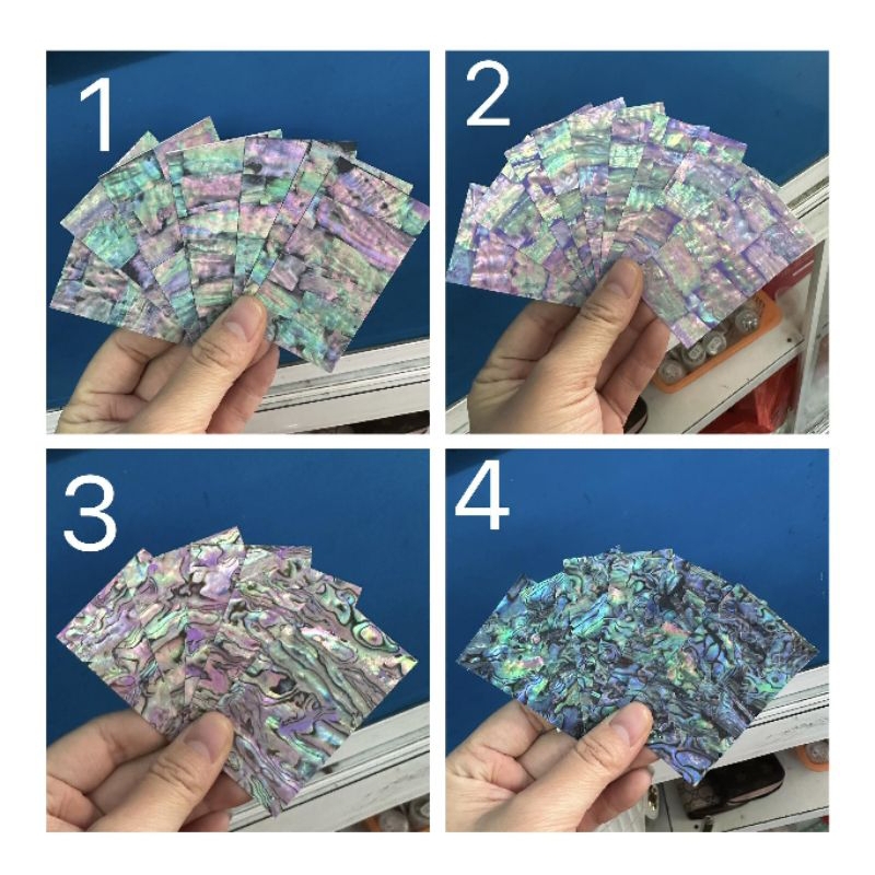 Xà cừ dạng miếng mỏng