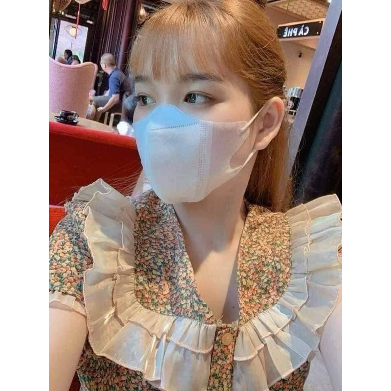 Khẩu Trang 5D Mask Kháng Khuẩn Thùng 100 Chiếc Người Lớn