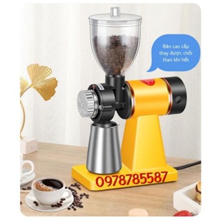 Máy xay cafe điều chỉnh độ mịn 600N hàng THÁI LAN ( nhiều màu)