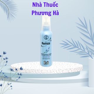 Xịt Muỗi Remos. Chống muỗi suốt 8 giờ (Hàng chính hãng)