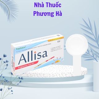 Que thử thai Alisa . Bút thử thai Qick tana