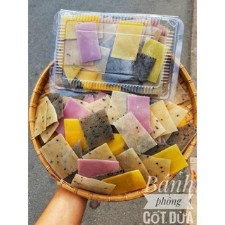 1kg Bánh phồng tôm rau củ cốt dừa, bánh phồng tôm cốt dừa