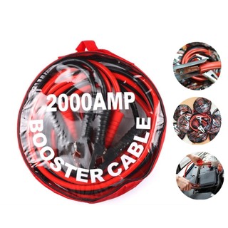 Dây Câu Bình Ắc Quy Ô Tô 4 Mét Lõi Đồng SIÊU TO - 2000A Dài 4 Mét, Kích Điện Ắc Quy Cứu Hộ Ô Tô