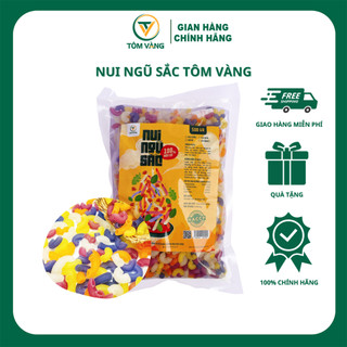 Nui Ngũ Sắc Tôm Vàng - Túi 500g
