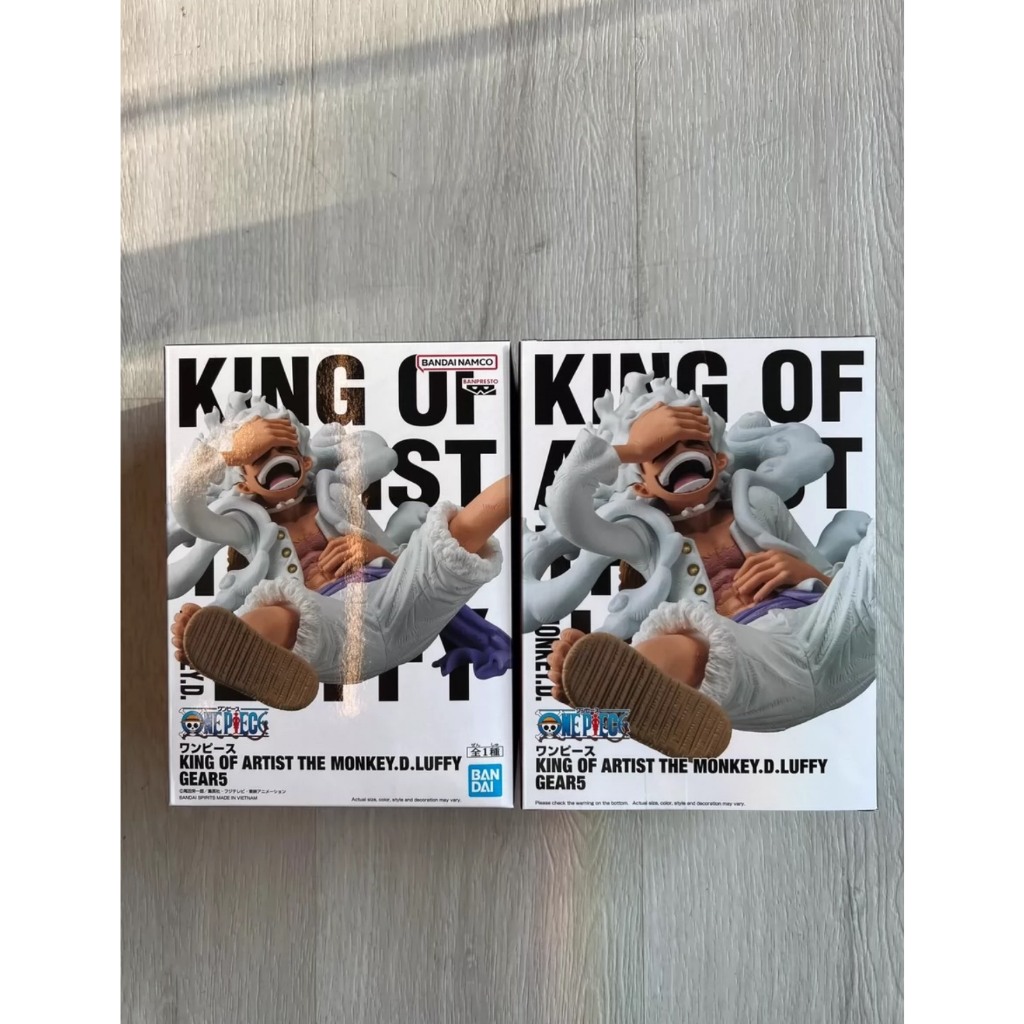 Mô hình Luffy Gear 5 - One Piece - Dòng King of Artist của Banpresto Bandai - Gear 5