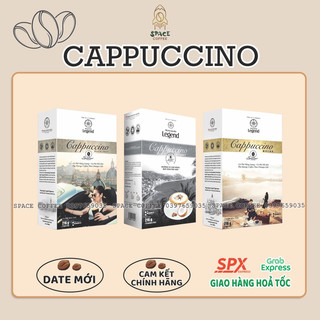 Combo 3 hộp Cà Phê Hoà Tan Trung Nguyên Legend Cappuccino hazenut, Cappuccino Mocha, Cappuccino Coconut