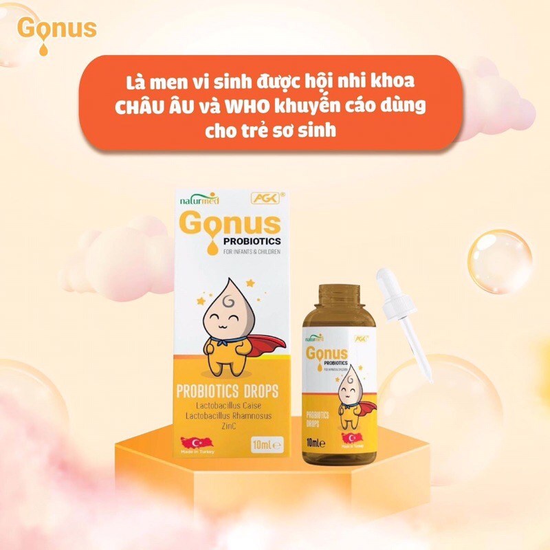 Men Vi Sinh GONUS PROBIOTICS nhỏ giọt chai 20ml