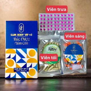 Thảo dược giảm cân Slim Body Vip X3 siêu mạnh liệu trình giảm cân cấp tốc