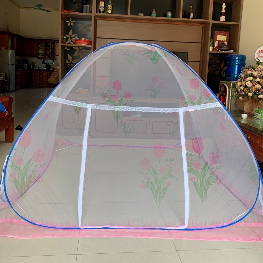 Màn Chụp Tự Bung Đỉnh Chóp, Kích Thước 1m2, 1m4, 1m6, 1m8, 2m Hoàng Gia