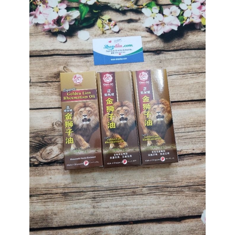 Dầu nóng xoa bóp hiệu sư tử - hàng chính hãng singapore