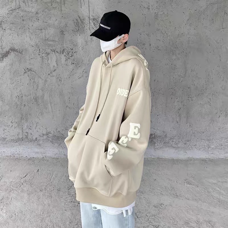 Áo Hoodie , Áo Hoodie Có Mũ In Chữ 2 Bên Cánh Tay Siêu HOT T01