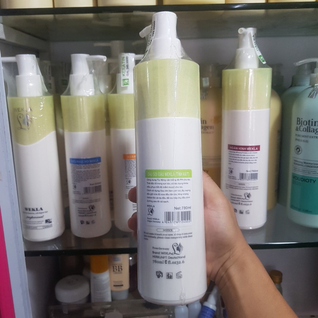 Bộ gội xả Wekla