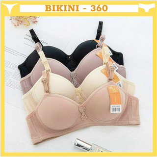 Áo ngực mút mỏng không gọng A128 dây nhỏ quả NHỎ LÉP- FROM NHỎ CUP AA thông hơi mát mặc nhà  thể thao chất đẹp; bikini
