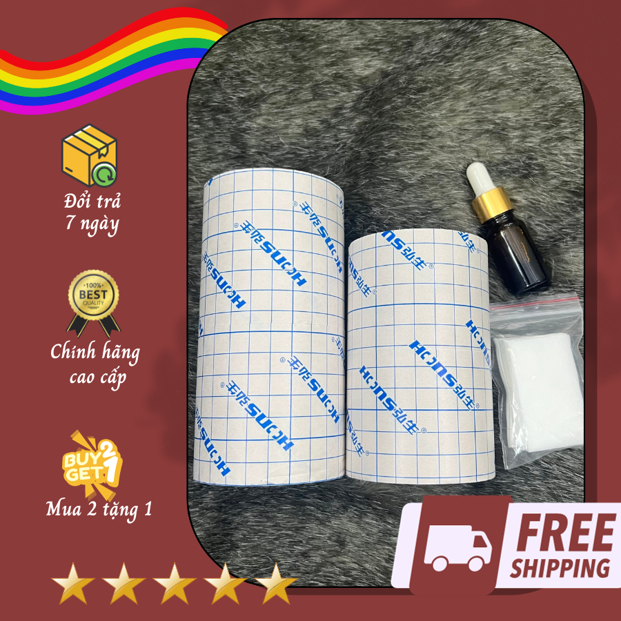 Keo Vải HONS Chống Nước Cuộn Miếng Băng Keo Thể thao Dính Dán Không Thấm Nước Định Hình Ngực Cho Tomboy Nguyễn Nguyên