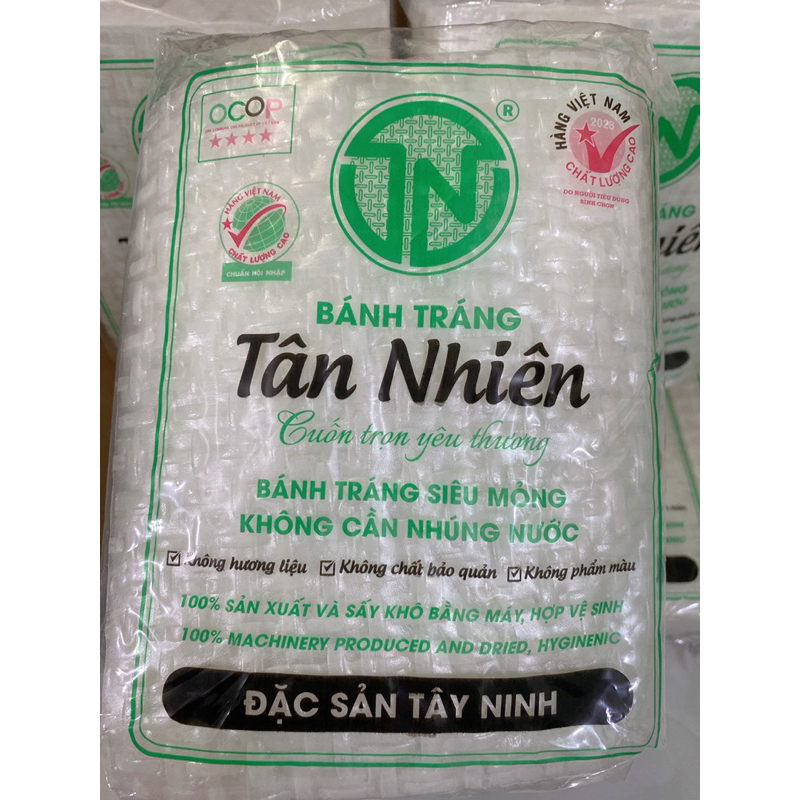 Bánh Tráng Cuốn Thịt 500gr Loại Vuông - Đặc Sản Tây Ninh